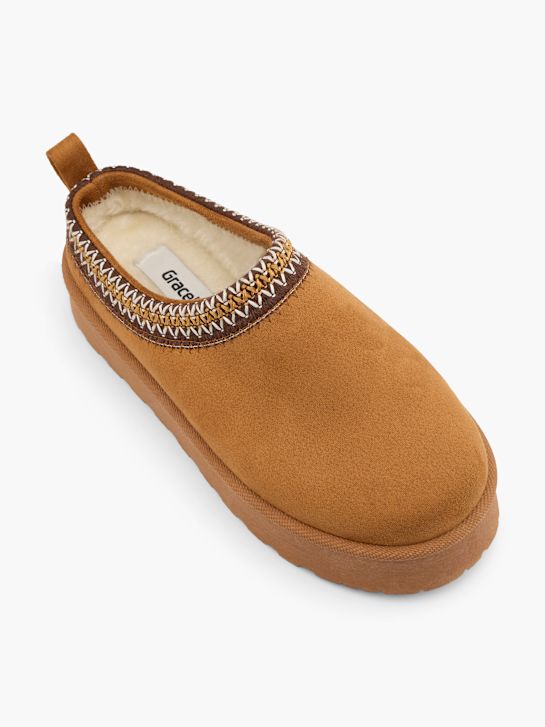Graceland Chaussons Cognac 44815 2