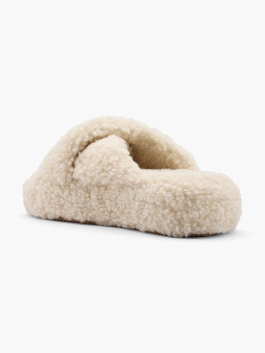 ESPRIT Offener Hausschuh Offwhite 44842 4
