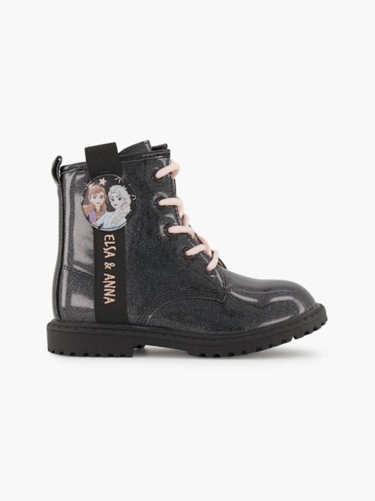 Disney Frozen Schnür-Stiefelette Schwarz 83533 1