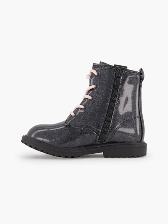 Disney Frozen Schnür-Stiefelette Schwarz 83533 2