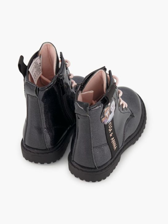 Disney Frozen Schnür-Stiefelette Schwarz 83533 4