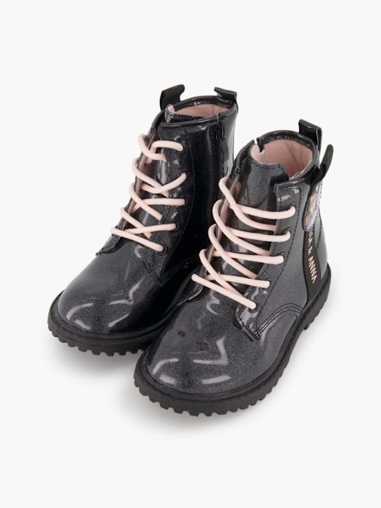 Disney Frozen Schnür-Stiefelette Schwarz 83533 5