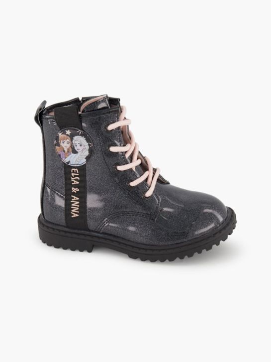 Disney Frozen Schnür-Stiefelette Schwarz 83533 6