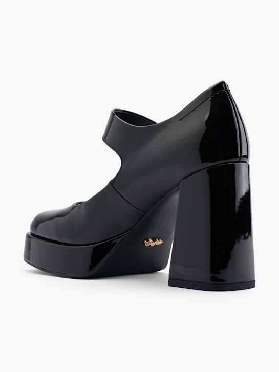 Buffalo Spangenpumps Schwarz 46546 3