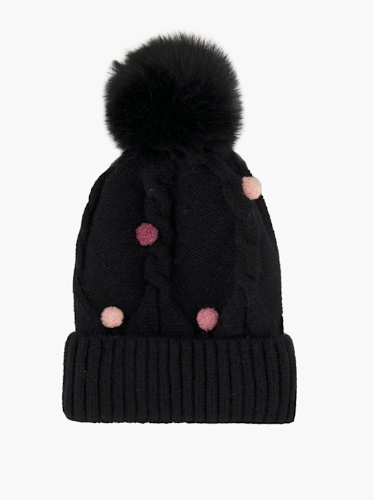 Black Box Cappello a maglia Nero 83762 1