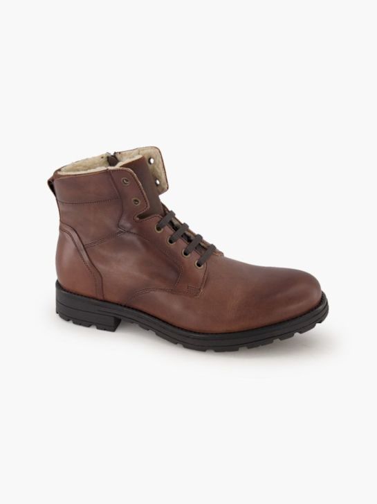 AM SHOE Bottes à lacets Marron 83763 6