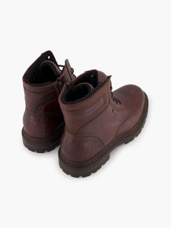 AM SHOE Stivale allacciato Marrone 83767 4