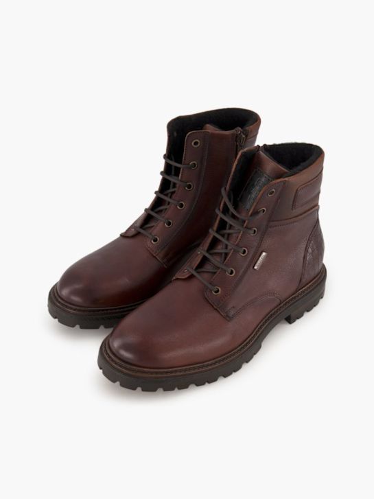 AM SHOE Stivale allacciato Marrone 83767 5