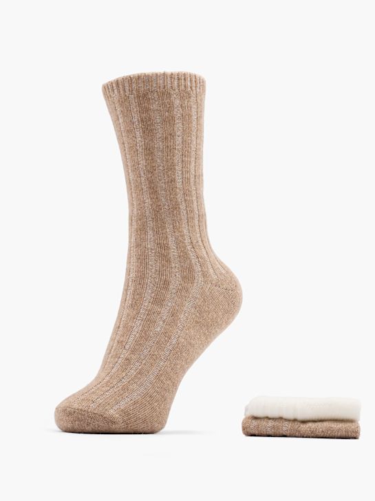 Cosy Nature Chaussettes Beige 47974 1