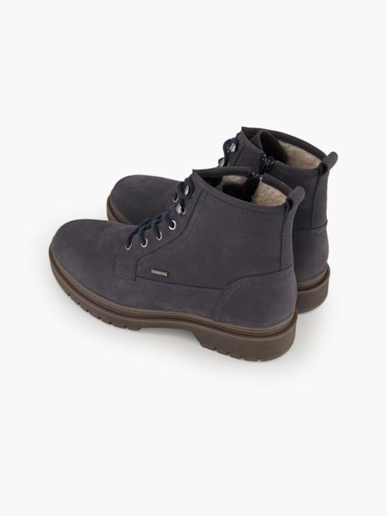 AM SHOE Schnür-Stiefelette Blau 83822 4