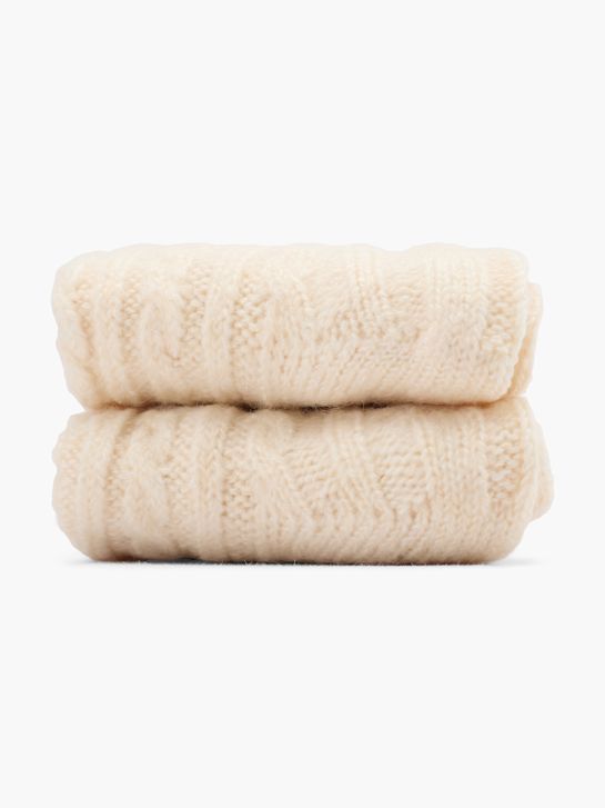 Cosy Nature Chaussettes Blanc cassé 48429 2