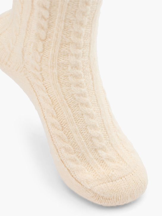 Cosy Nature Chaussettes Blanc cassé 48429 4