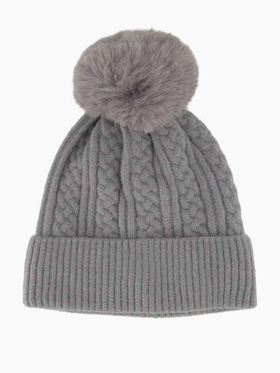 Black Box Cappello a maglia Grigio 83967 1