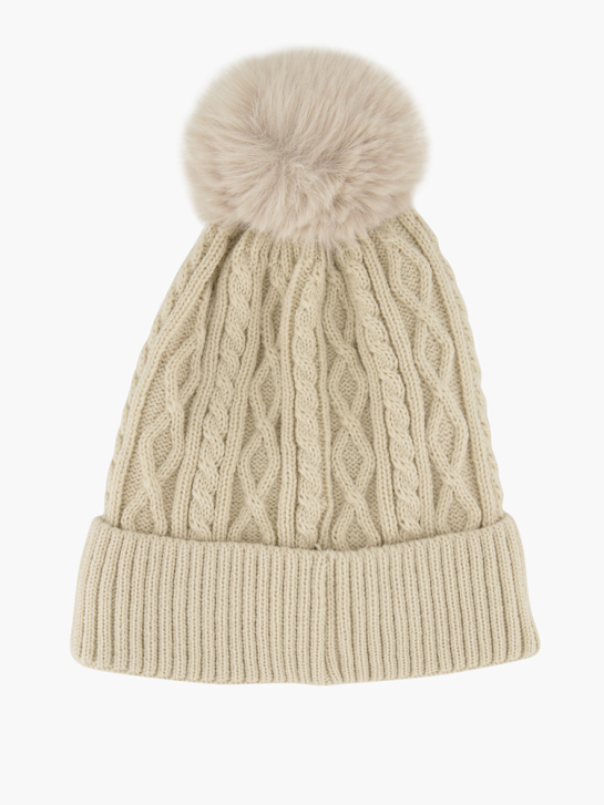Black Box Cappello a maglia Beige 83968 1