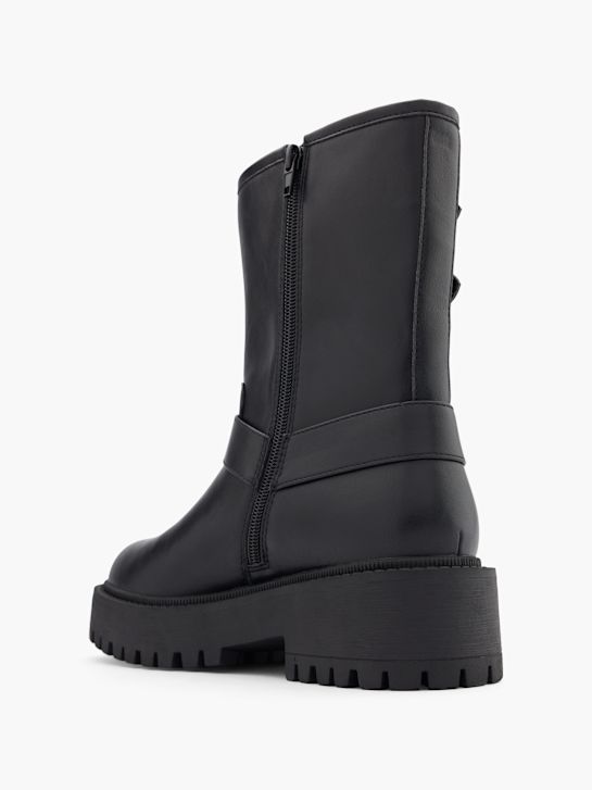 Catwalk Cowboy- & Bikerboot Schwarz 49274 3