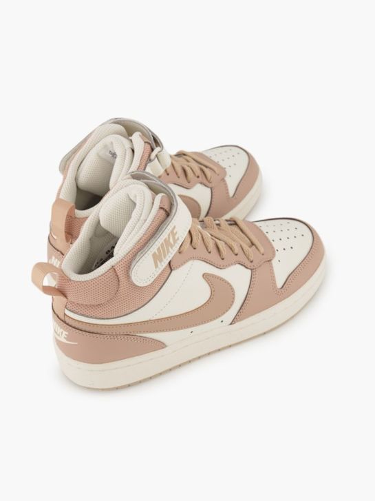 Nike Sneaker alta Beige 49438 4