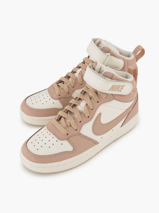 Nike Sneaker alta Beige 49438 5