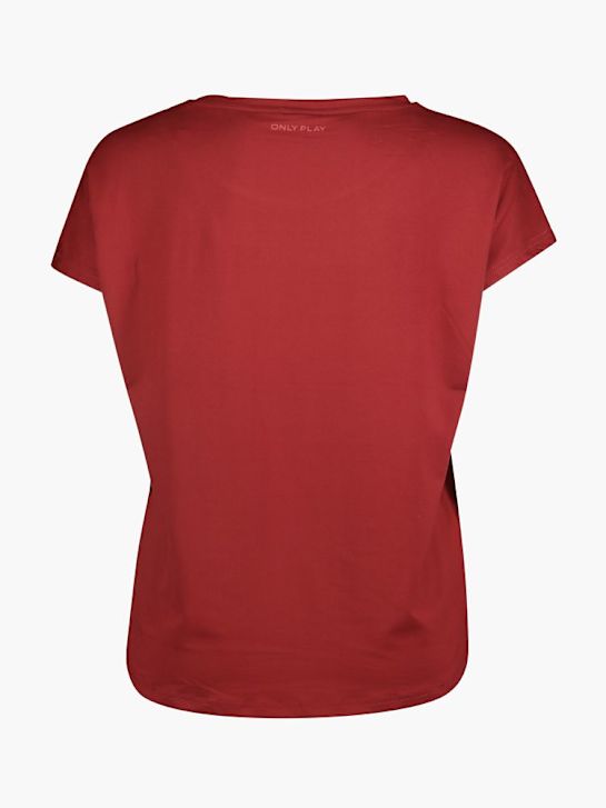 ONLY Play Tee-shirt Rouge 82942 6