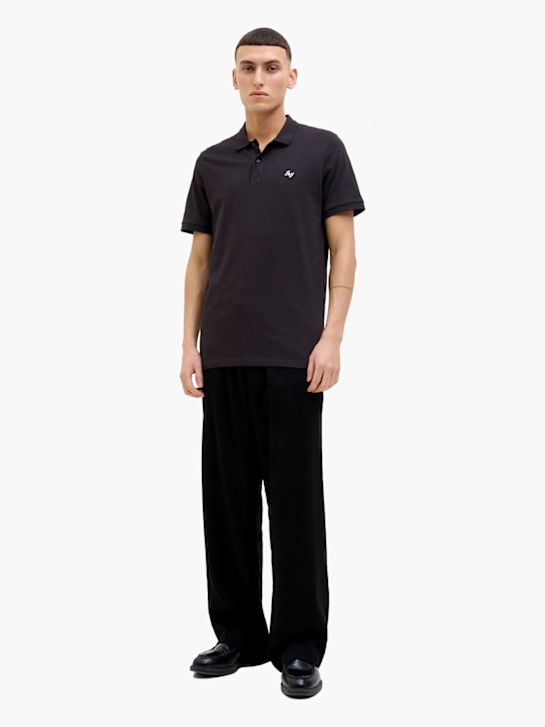 JACK & JONES Polo Noir 83028 3