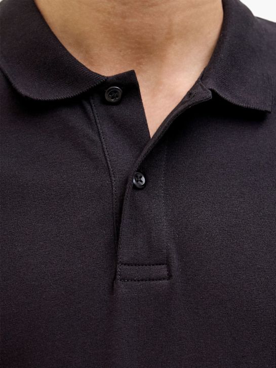 JACK & JONES Polo Noir 83028 5
