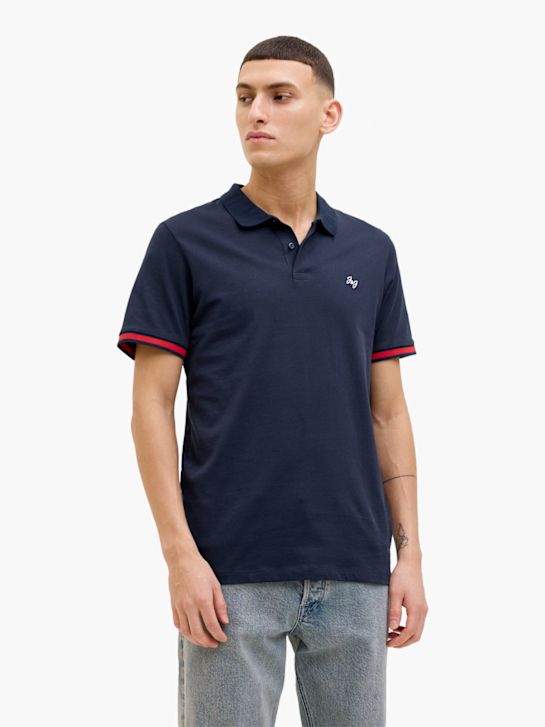 JACK & JONES Polo Bleu 83029 1