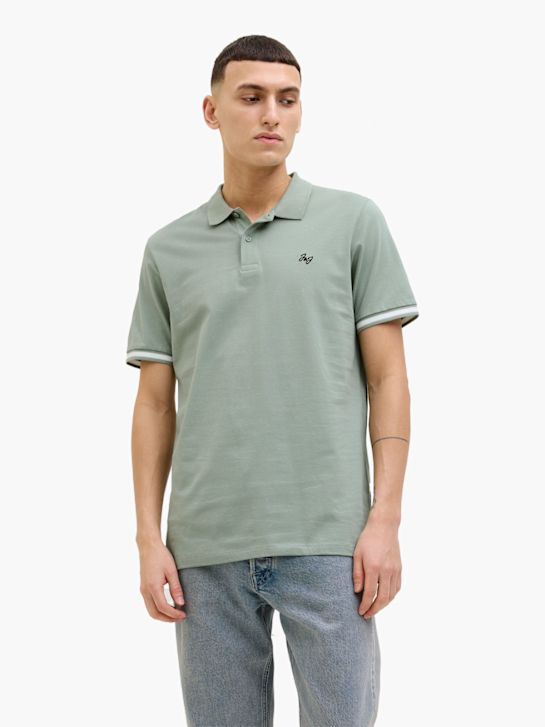 JACK & JONES Polo Vert 83032 1