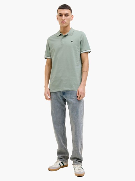JACK & JONES Polo Vert 83032 3