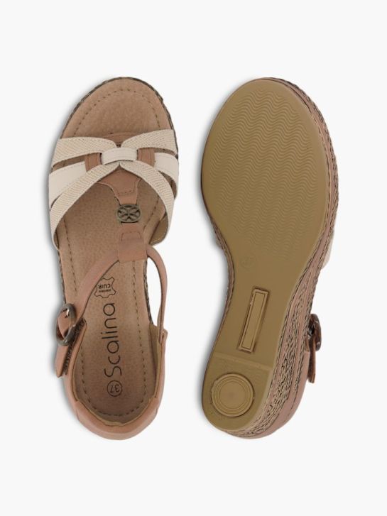 Scalina Sandale Beige 83049 3
