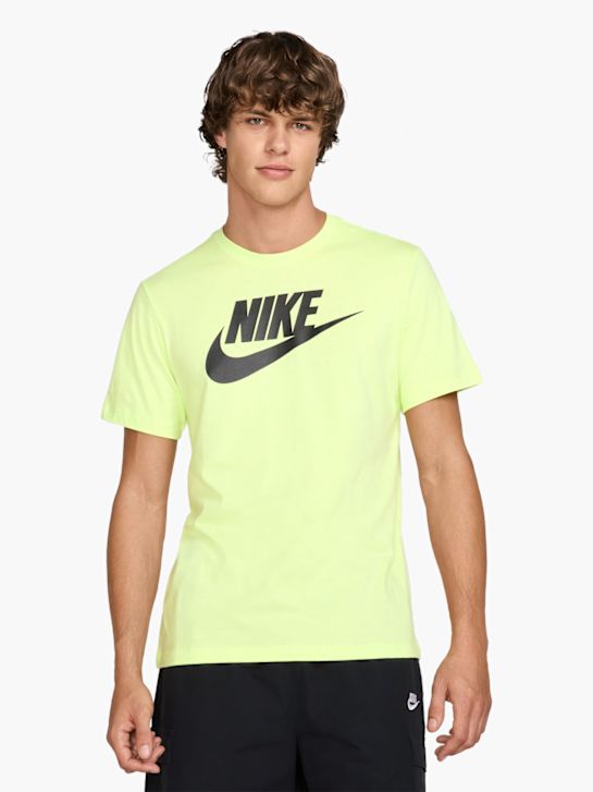 Nike Tee-shirt Jaune 83182 1