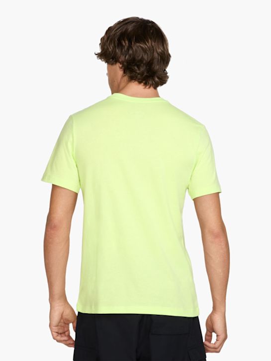 Nike Tee-shirt Jaune 83182 2