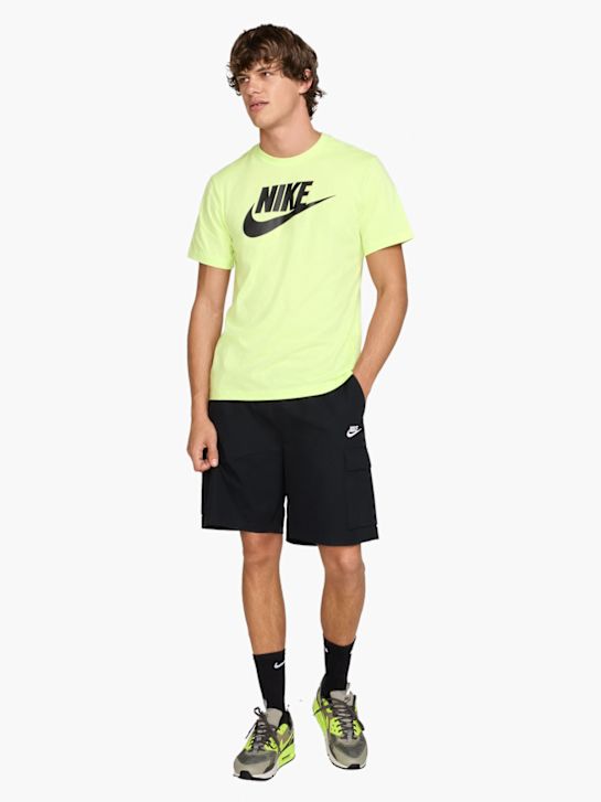 Nike Tee-shirt Jaune 83182 3