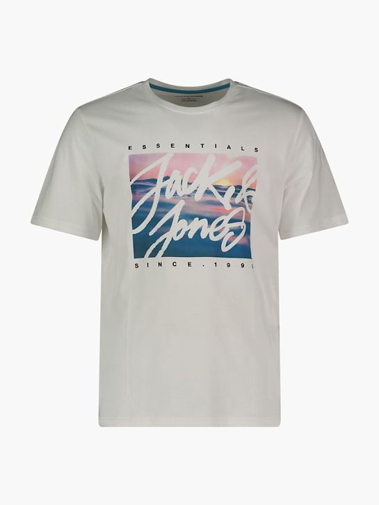 JACK & JONES Tee-shirt Blanc 83187 1