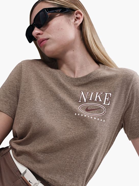 Nike T-Shirt Braun 83195 4