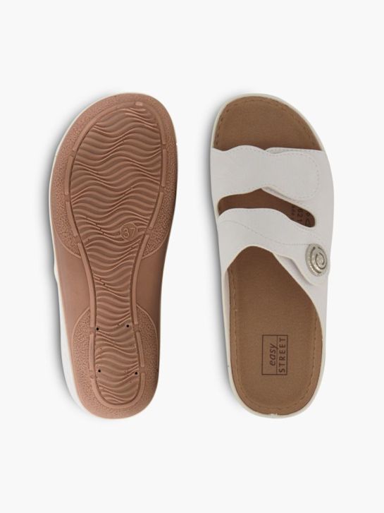 Easy Street Chaussons Blanc 85751 3