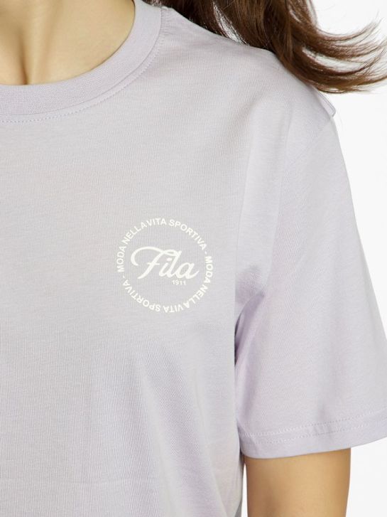 FILA Tee-shirt Violet 85839 4