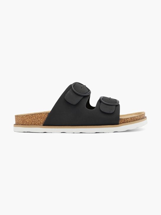 ESPRIT Tieffussbett-Pantolette Schwarz 58234 1