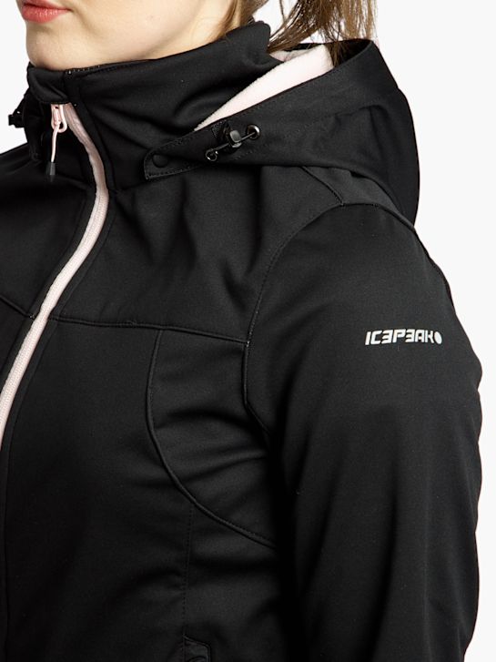 ICEPEAK Fleecejacke Schwarz 85166 5