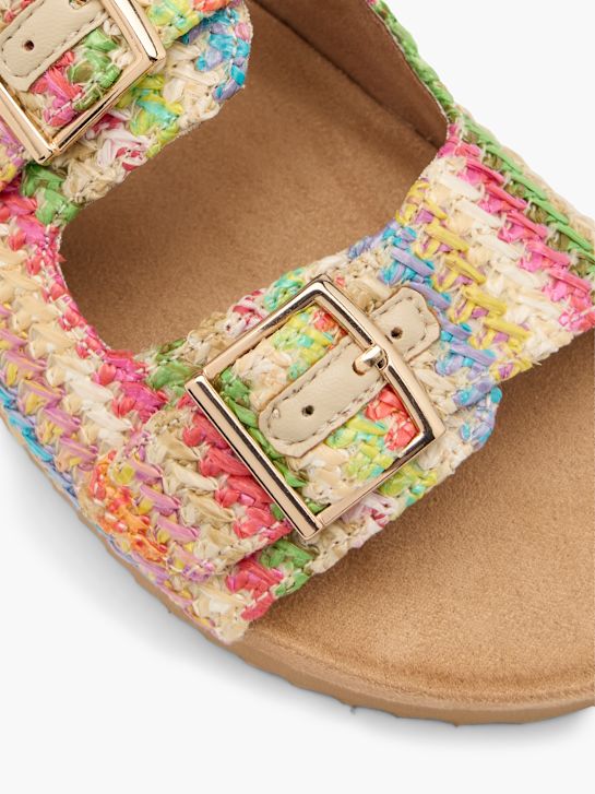 Graceland Tieffussbett-Pantolette Multicolor 58973 5