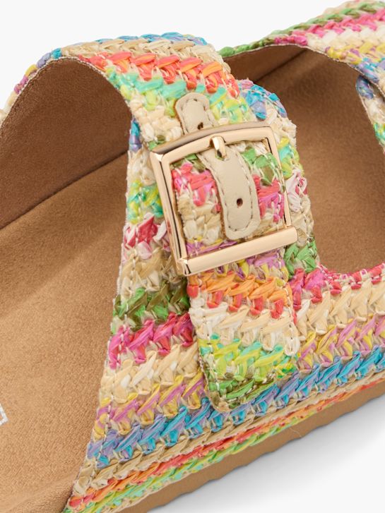 Graceland Tieffussbett-Pantolette Multicolor 58973 6