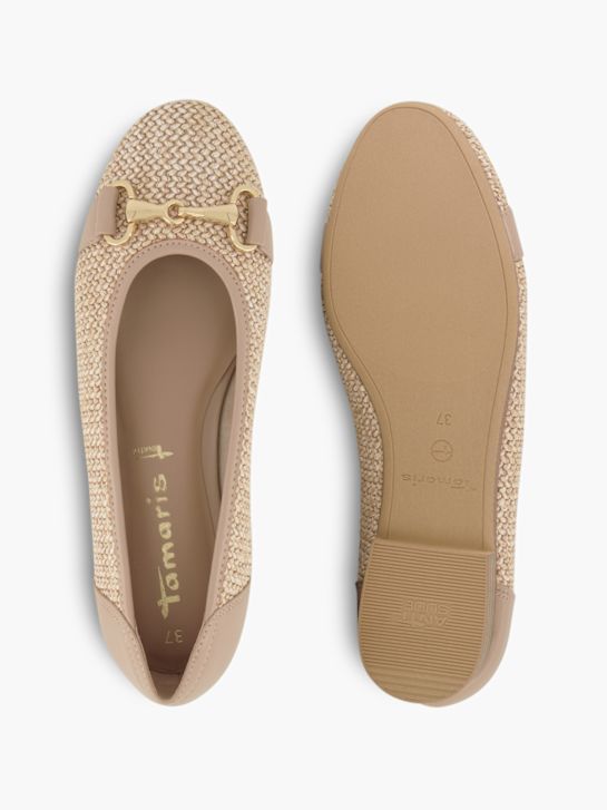 Tamaris Halbschuh Taupe 85255 3