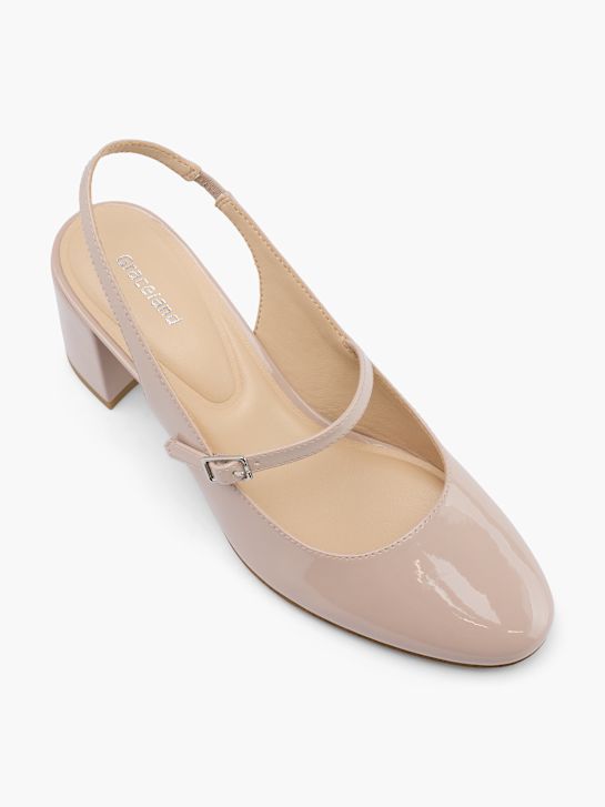 Graceland Slingpumps Nude 59037 2