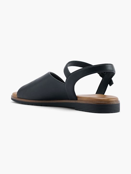 Graceland Sandale Noir 59070 3