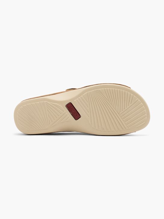Romika Flache Pantolette Cognac 59964 4