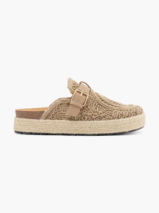 Graceland Chaussons Taupe 60035 1