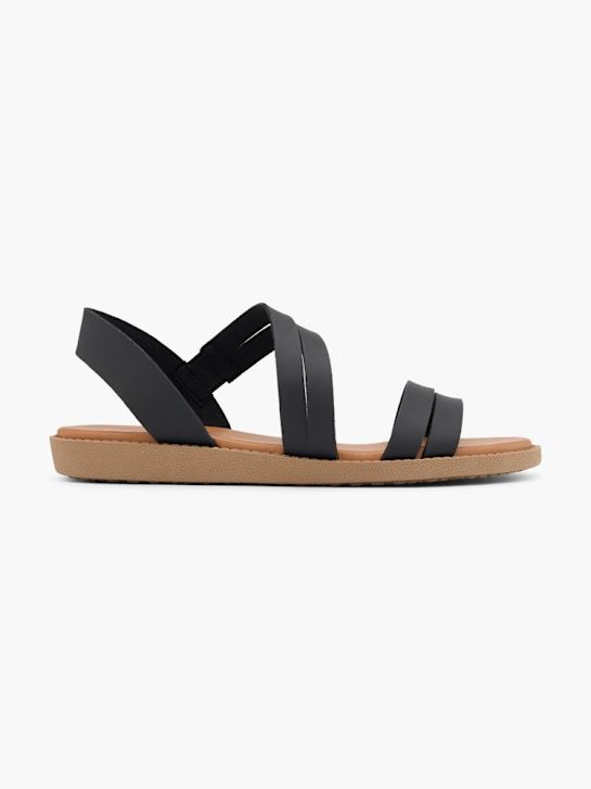 Graceland Sandale Noir 60079 1