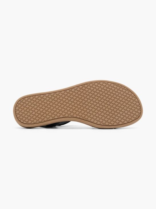Graceland Sandale Noir 60079 4
