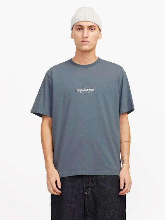 JACK & JONES Tee-shirt Bleu 83298 1