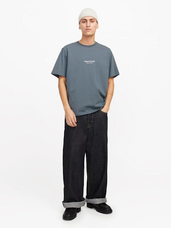 JACK & JONES Tee-shirt Bleu 83298 3