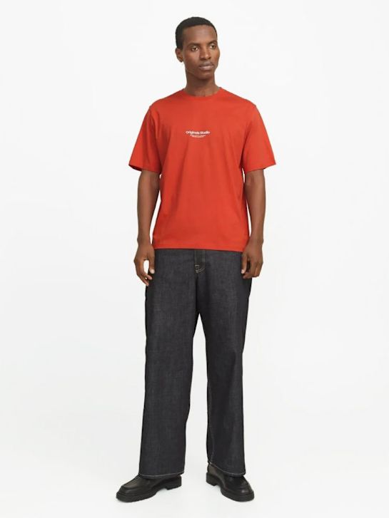 JACK & JONES Tee-shirt Orange 83300 3