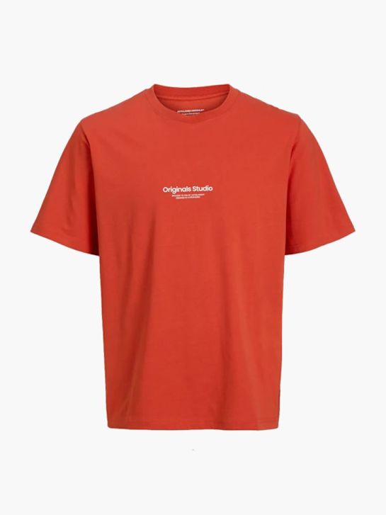 JACK & JONES Tee-shirt Orange 83300 7